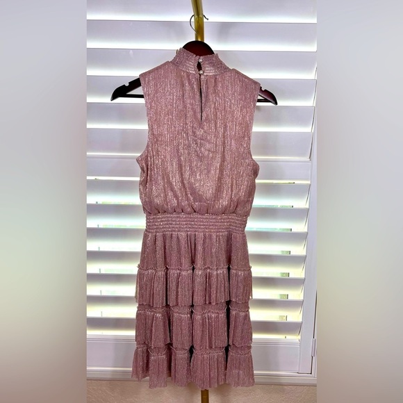 Flirty Tiered Cocktail Dress Sz Small by MSK - Picture 3 of 5